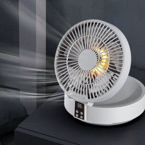 2-i-1 Hopfällbar Kylfläkt