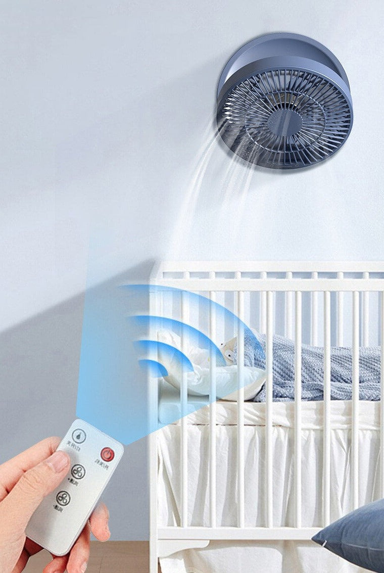 2-i-1 Hopfällbar Kylfläkt