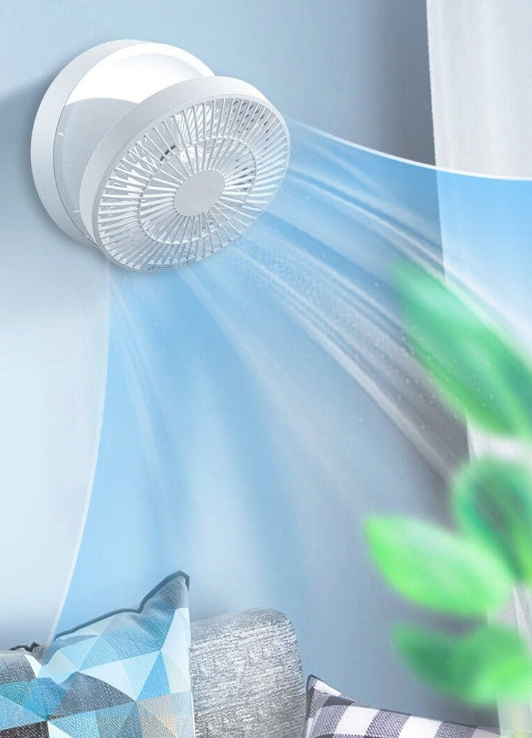 2-i-1 Hopfällbar Kylfläkt