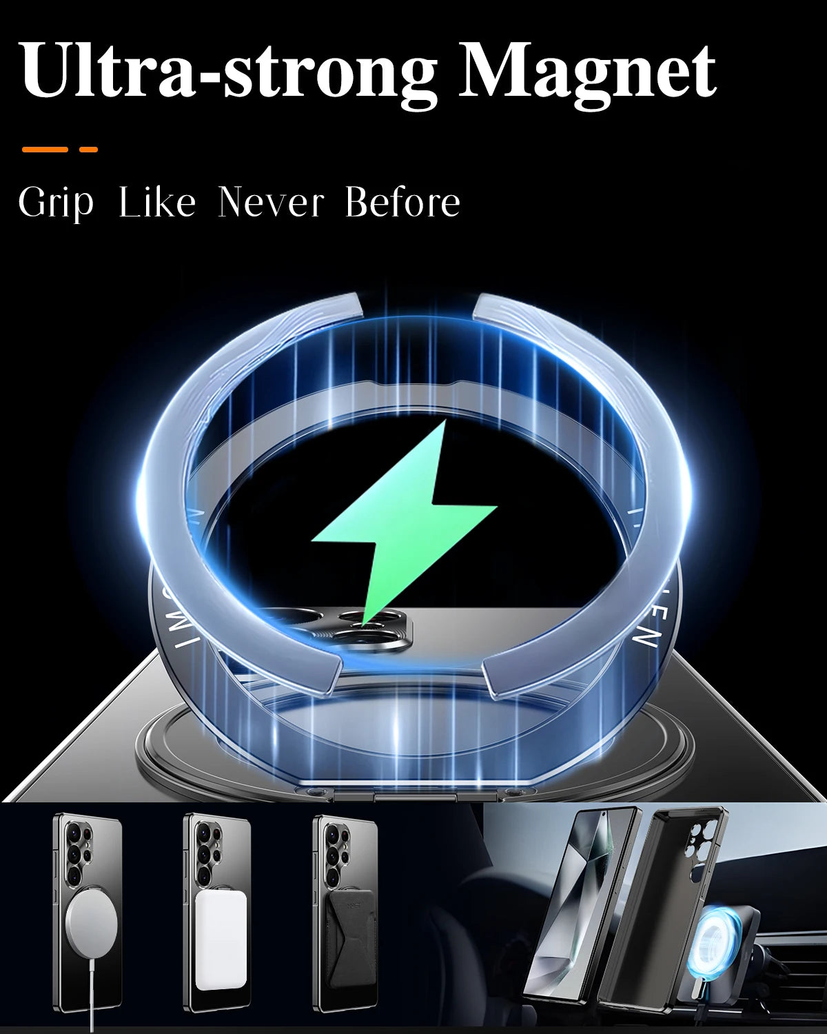 360° Roterande Fäste för Mobiltelefoner 2