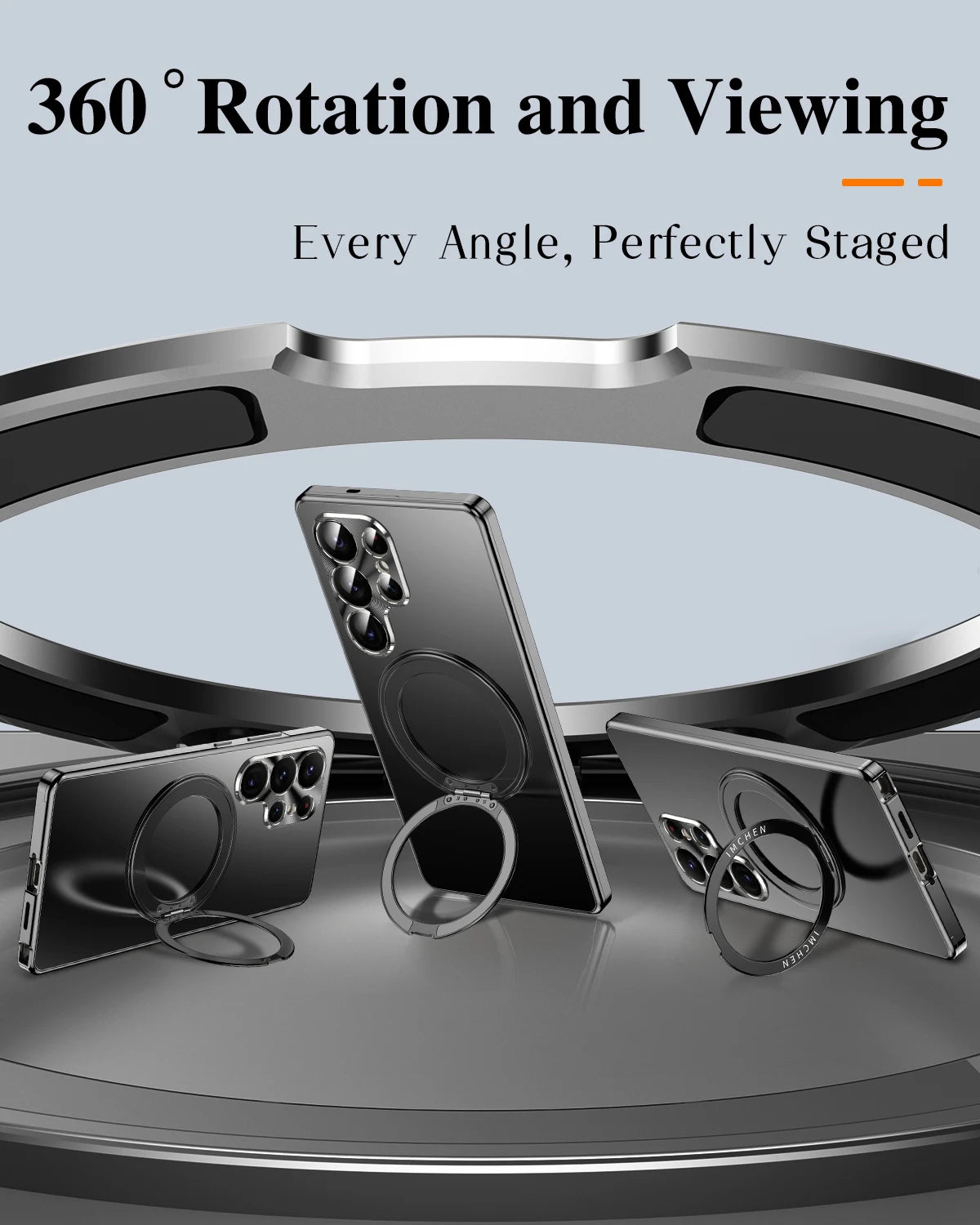 360° Roterande Fäste för Mobiltelefoner 5