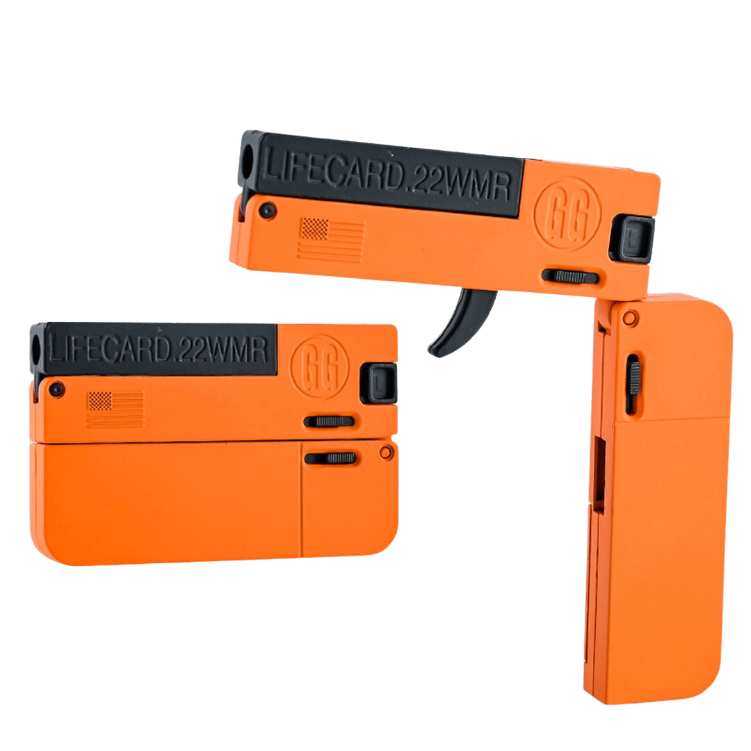 Hopfällbar leksakspistol för softboll