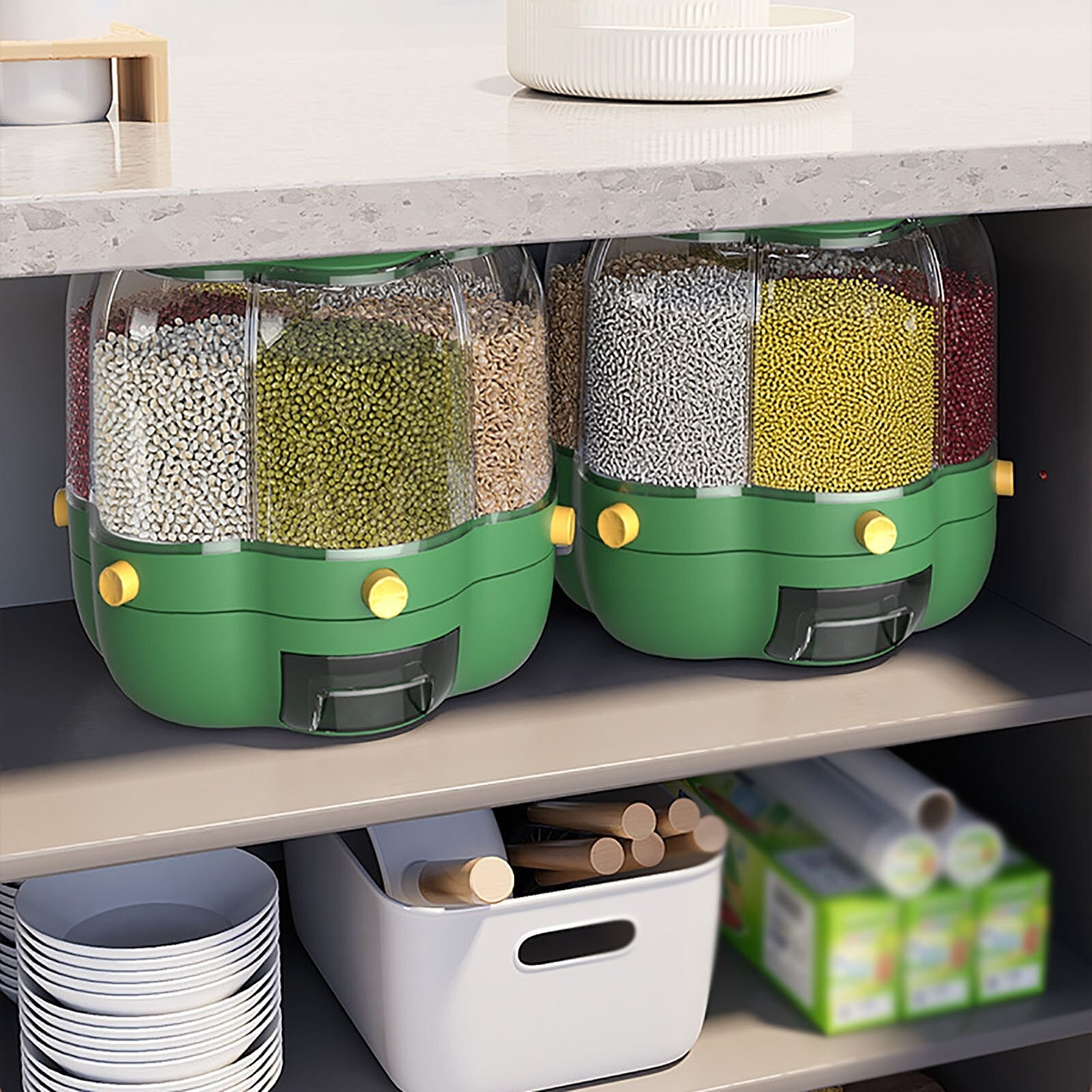 Roterbar Torrfoderdispenser