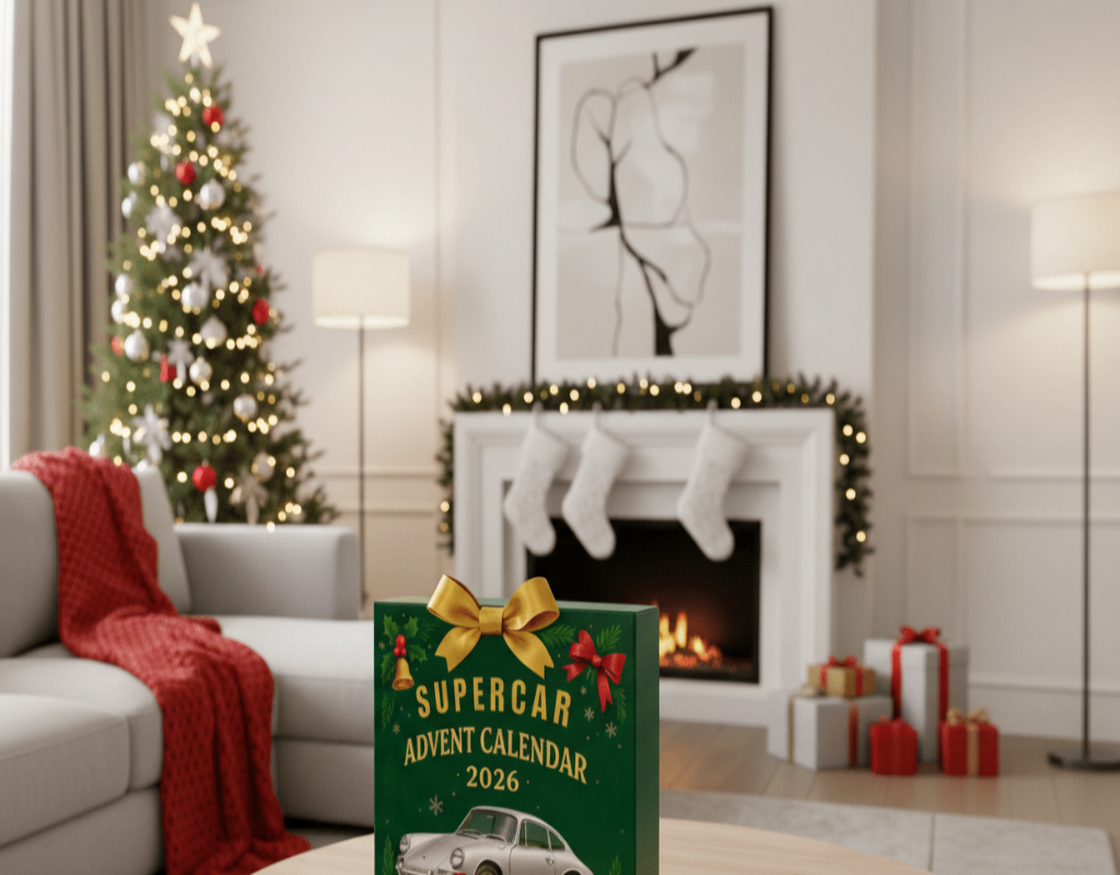 Adventskalender för Superbilar med 24 Miniatyrmodeller 0