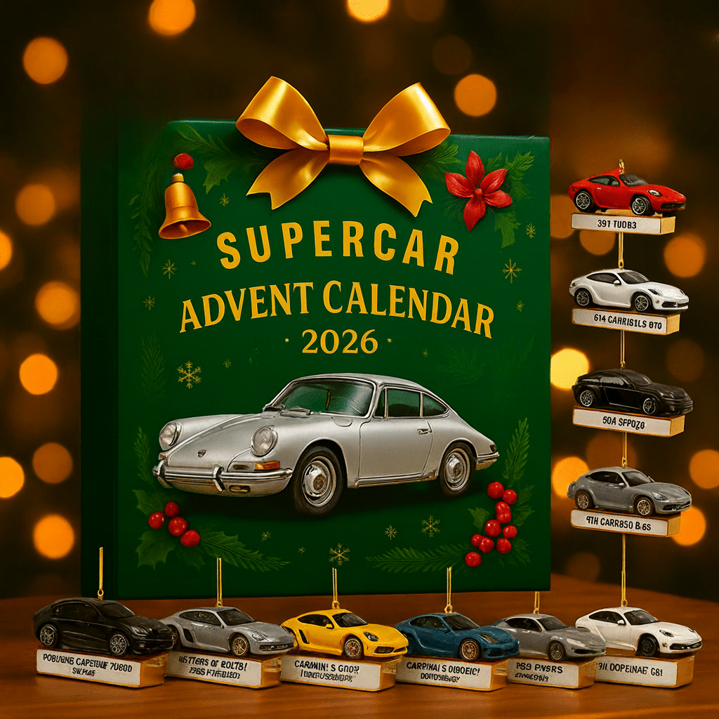 Adventskalender för Superbilar med 24 Miniatyrmodeller 3