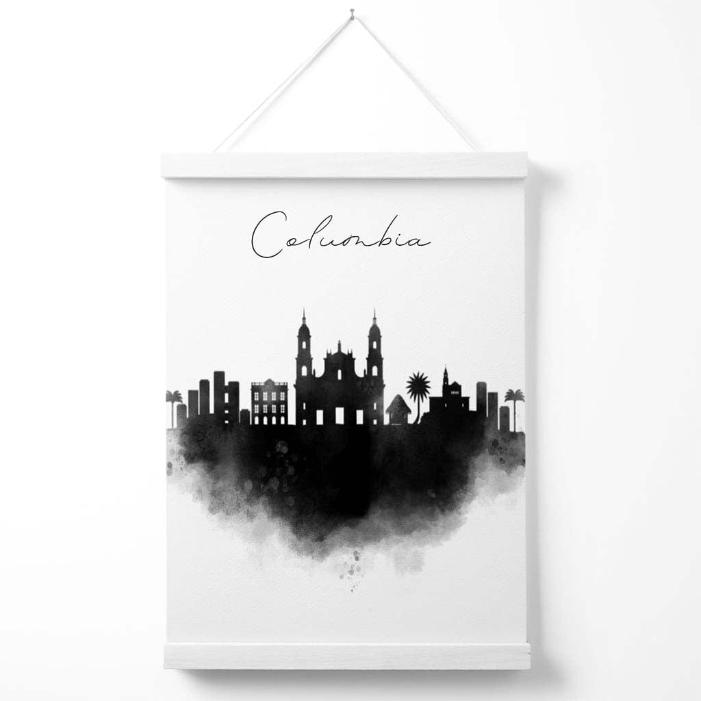 Affisch med Hängare Columbia Skyline 2