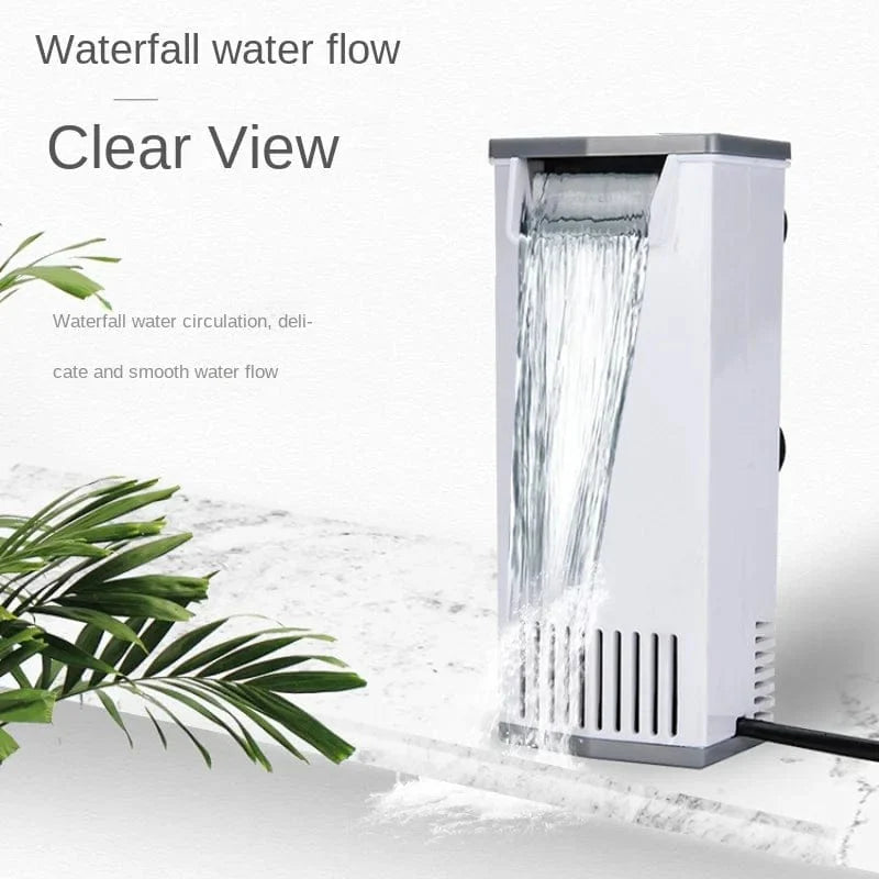 Akvariefilter För Låg Vattennivå 200L/H Kompakt Design 2