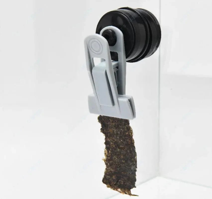 Akvariefiskmatningsklämma med Stark Magnet För Växter 1