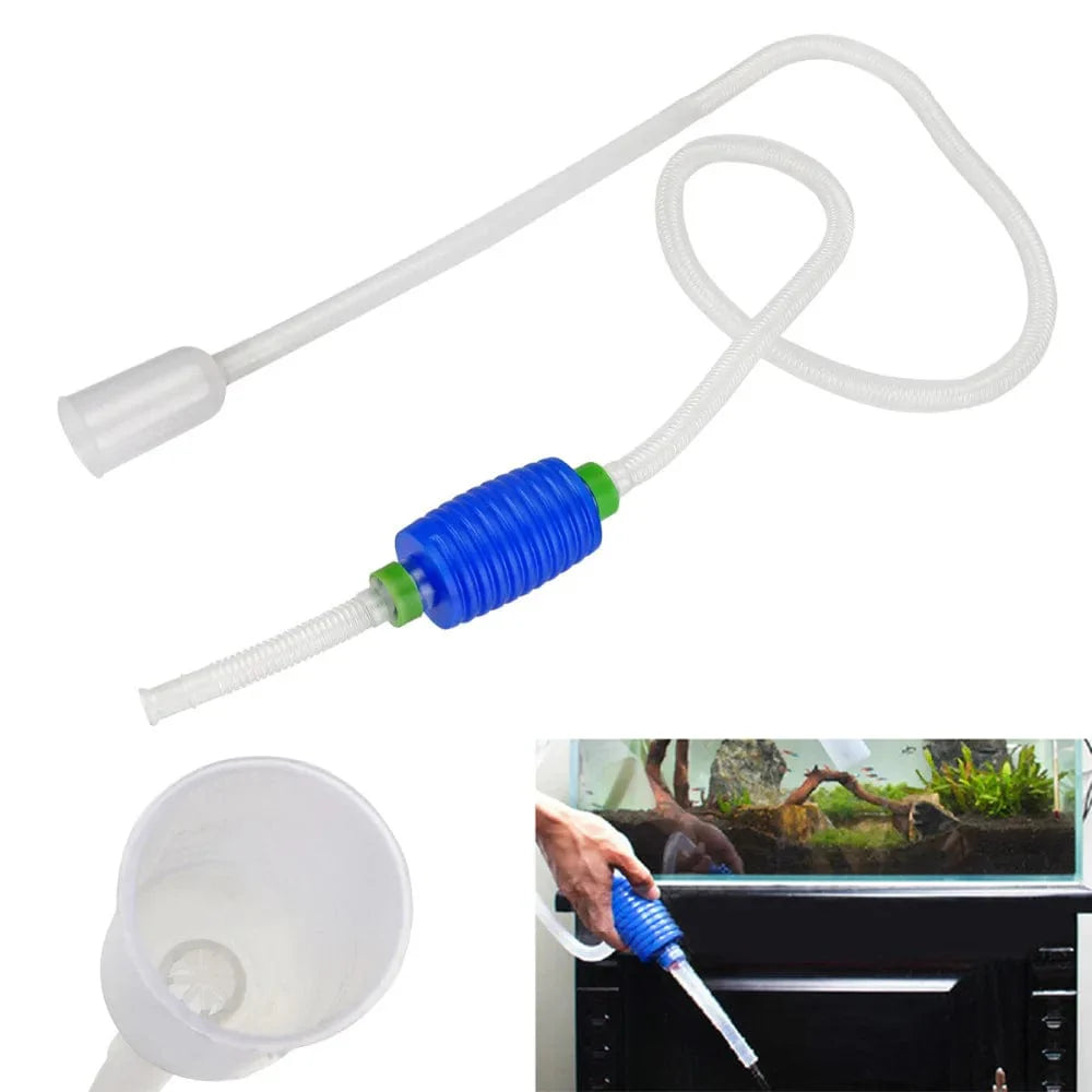 Akvarium Dammsugare Halvautomatisk Vattenbytesverktyg 2