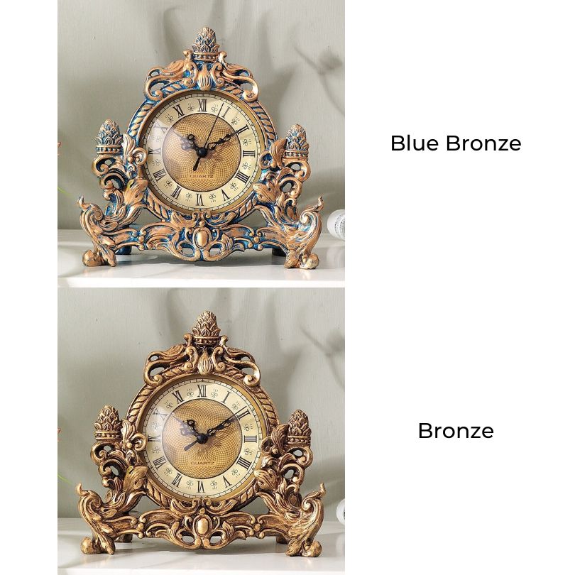 Antik Bordsklocka Retro Design 8