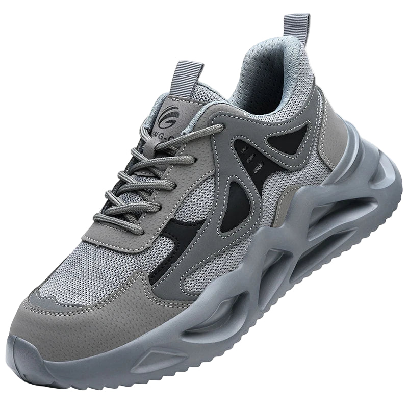 Arbetsskor Herr Stålhätta Lätta och Andningsbara 11