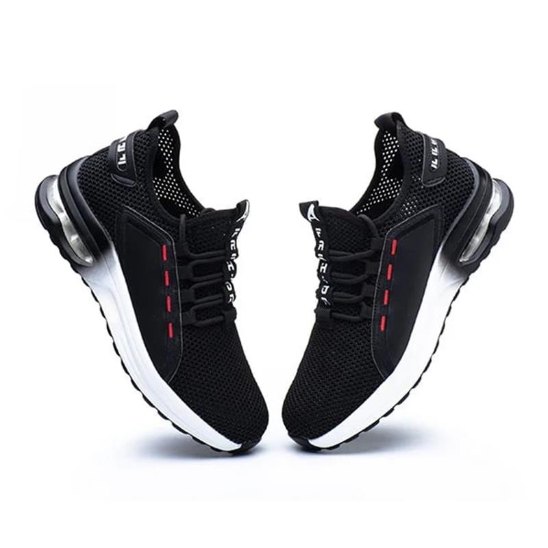 Arbetsskor för män med ståltåhätta och flexibel design 8