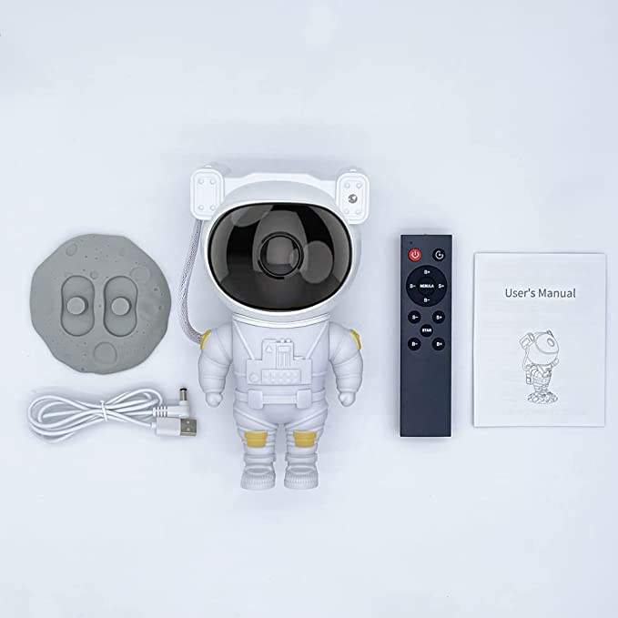 Astronautlampa med 360° Roterande Huvud 3