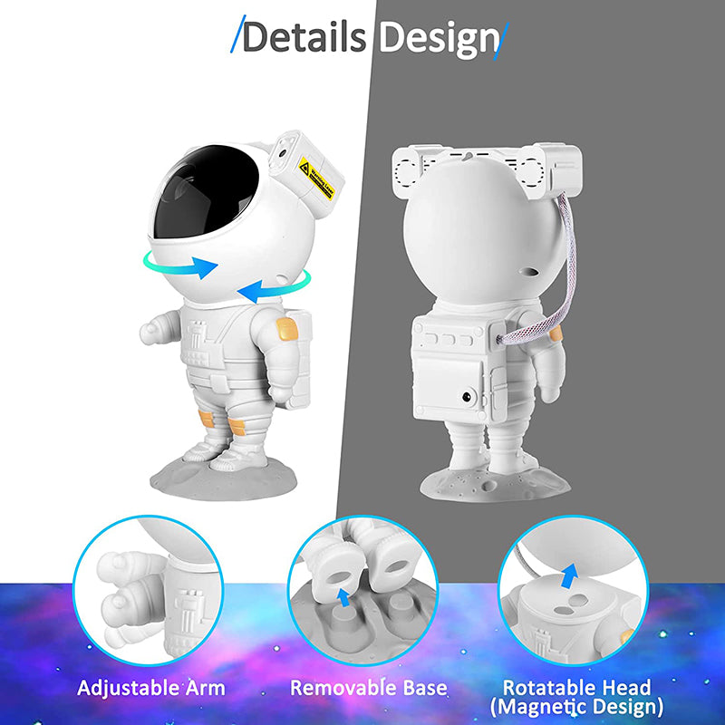 Astronautlampa med 360° Roterande Huvud 5