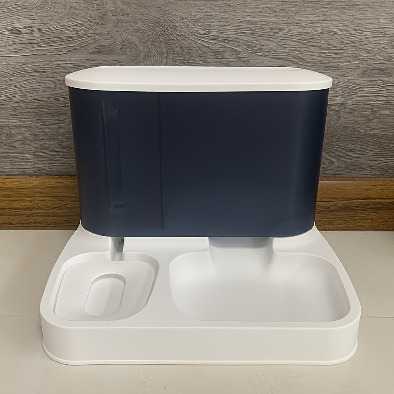 Automatisk Mat- och Vattendispenser för Katter Modern Design 4