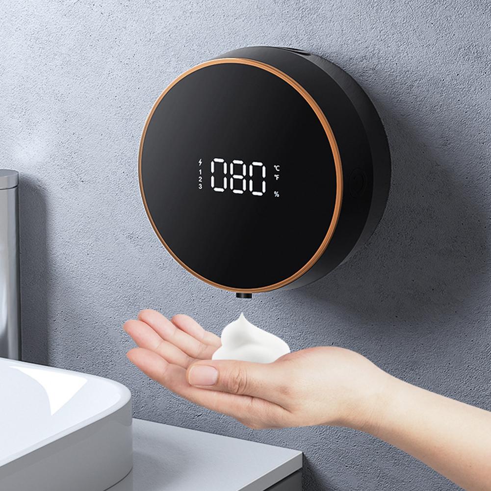 Automatisk Tvåldispenser med Kontaktfri Design och Tre Skumfrigöringsnivåer 0