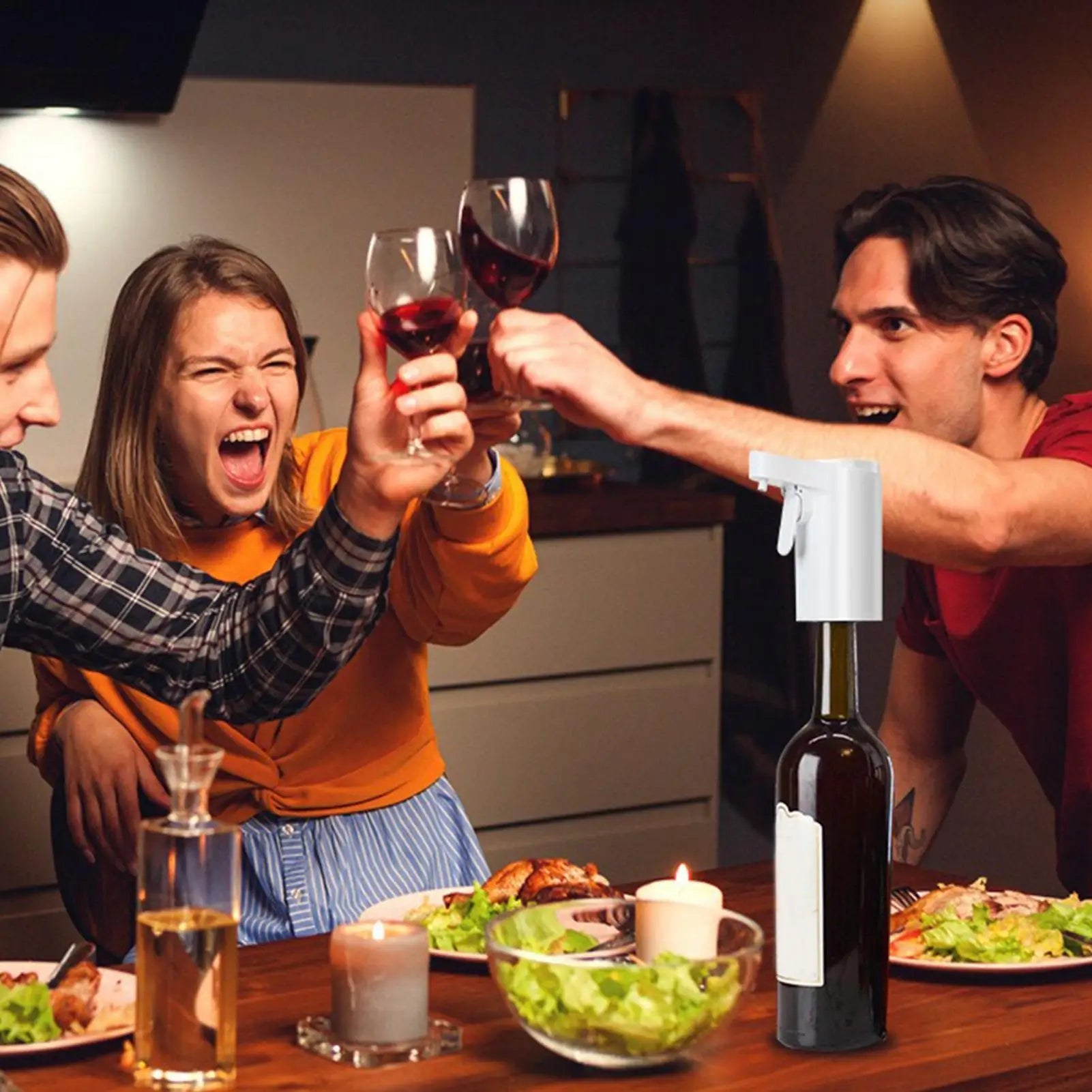 Automatisk Vinpump med Pekskärm och 4 Lägen 1