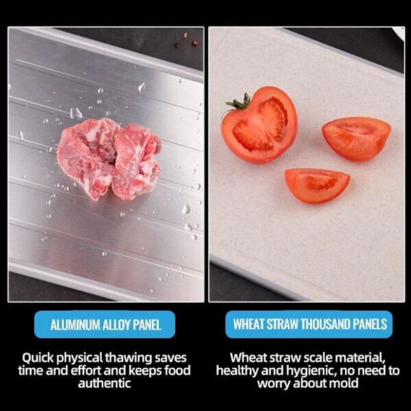Avfrostningsbricka för Snabb Upptining av Fryst Mat 1