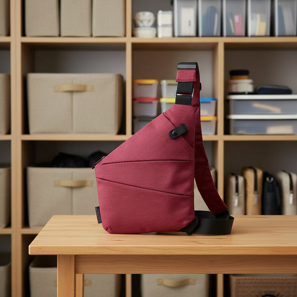 Axelväska för män och kvinnor med minimalistisk design 3