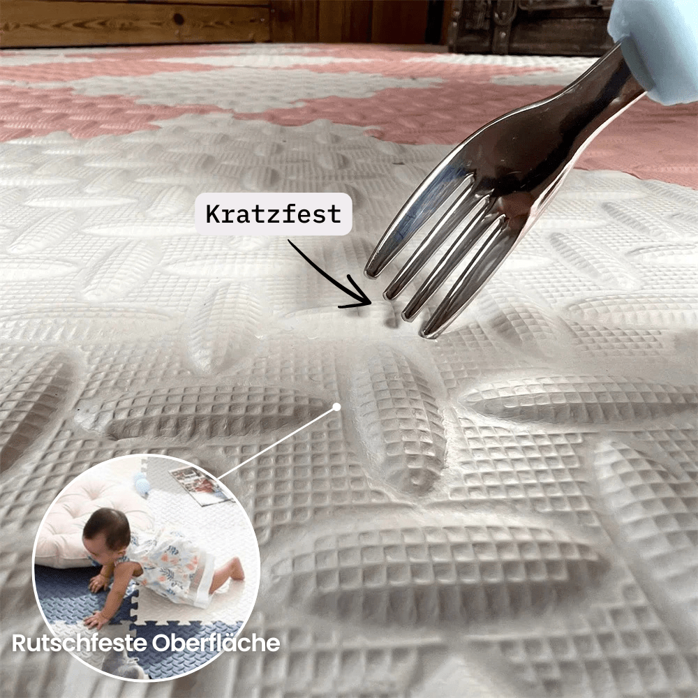 Baby Mat för Spädbarn - Mjuk och Säker Lekyta 3