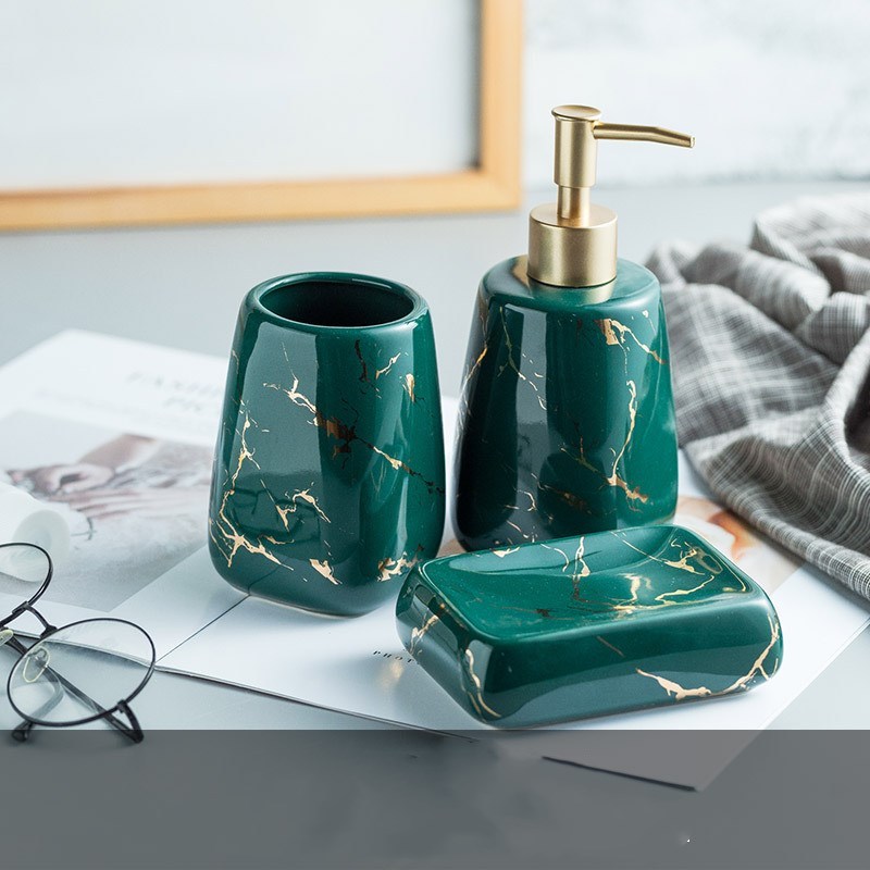 Badrum Handfat Set Subtil Stil Elegant Design 5