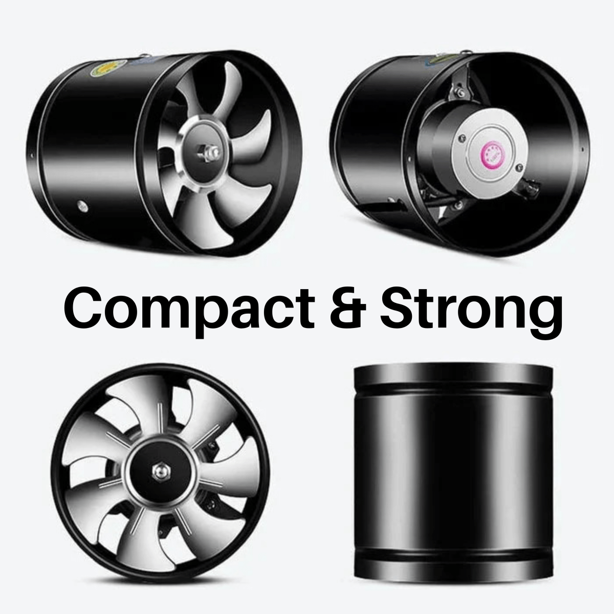 Badrumsfläkt Effektiv Tyst Inomhusventilation 7