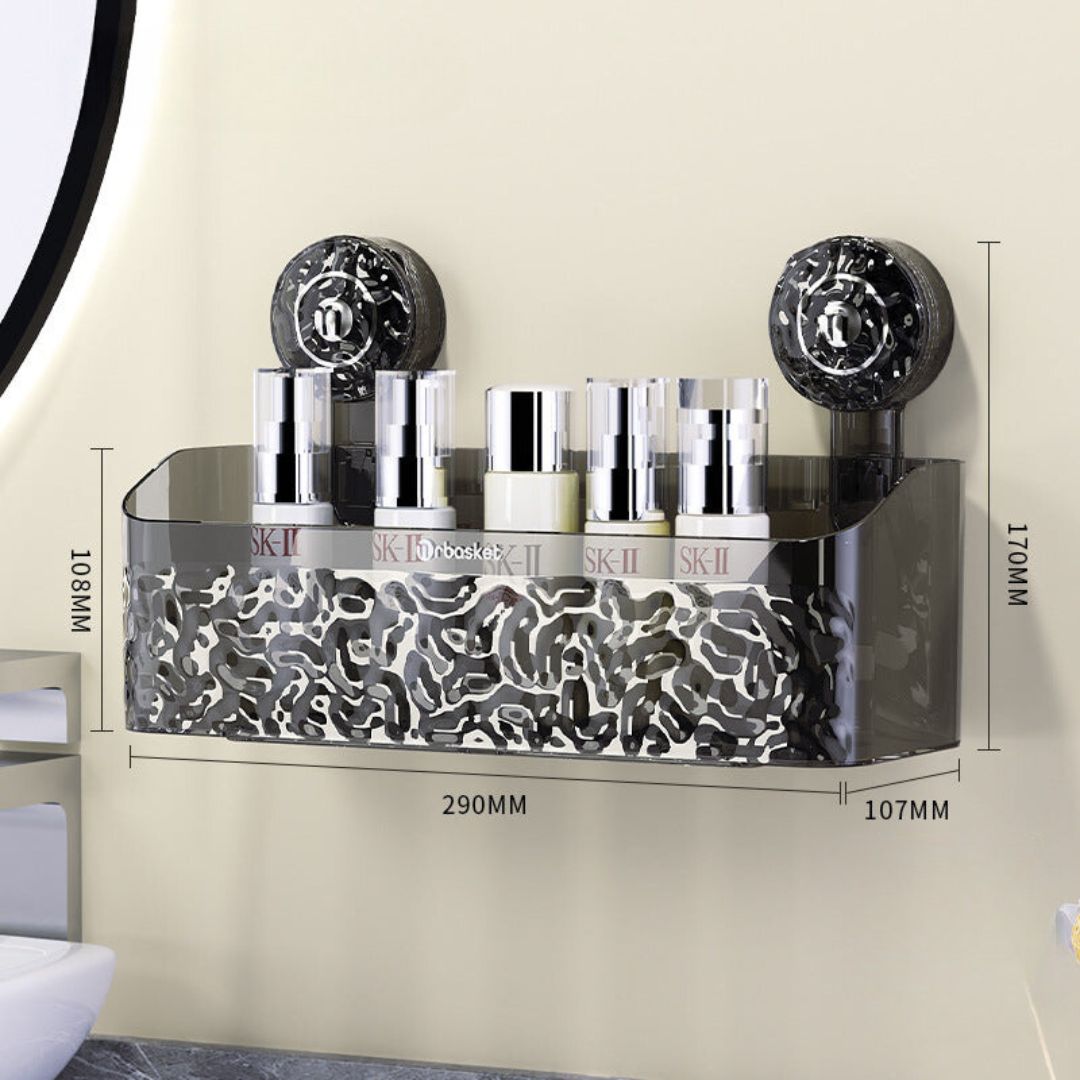 Badrumshylla med Sugkoppar Modern Design 2