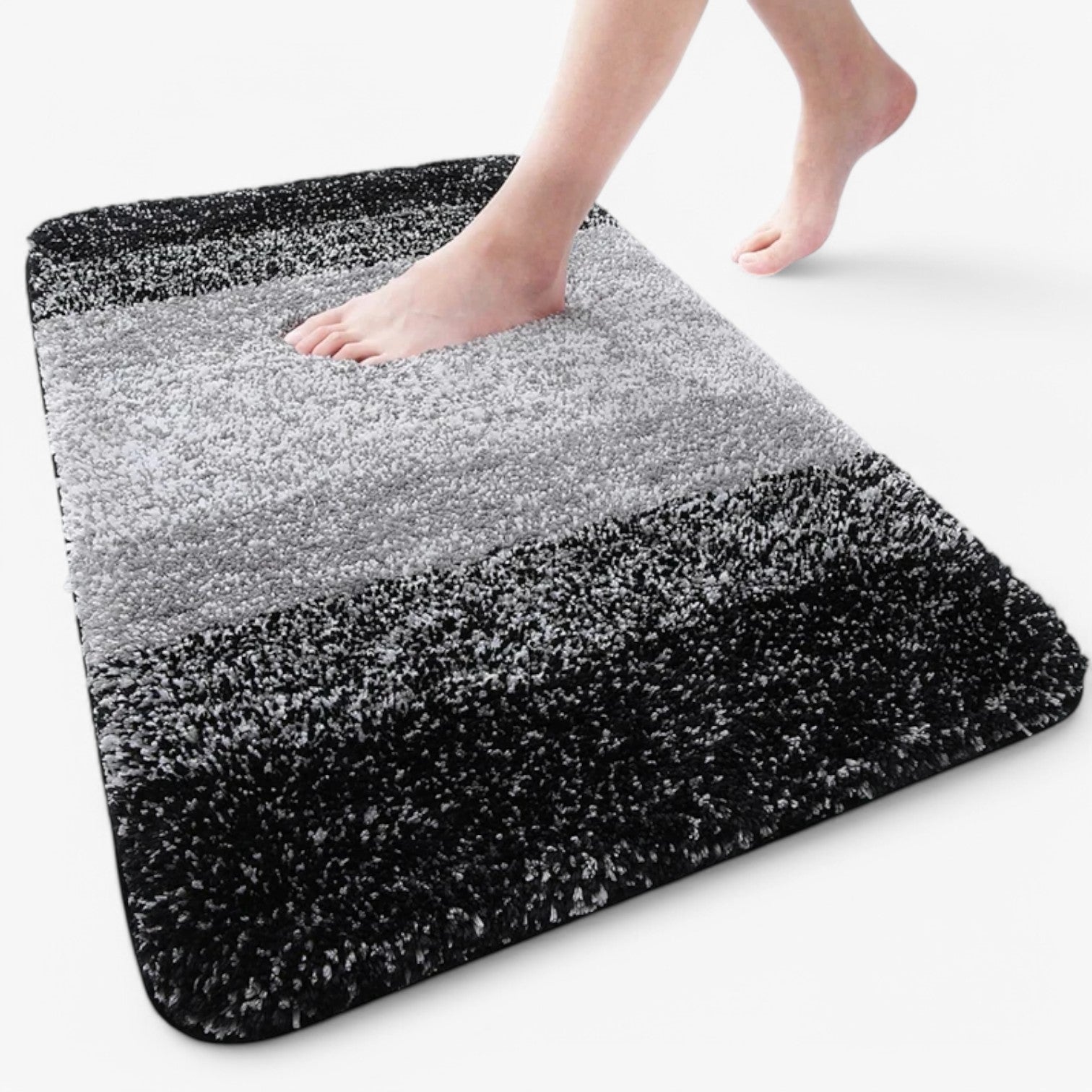 Badrumsmatta med Anti-Slip och Snabbtorkande Funktion 0