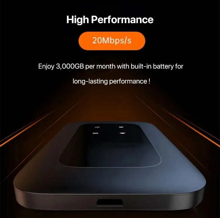 Bärbar 5G Router Mobilt Bredband för Snabb Internetanslutning 3