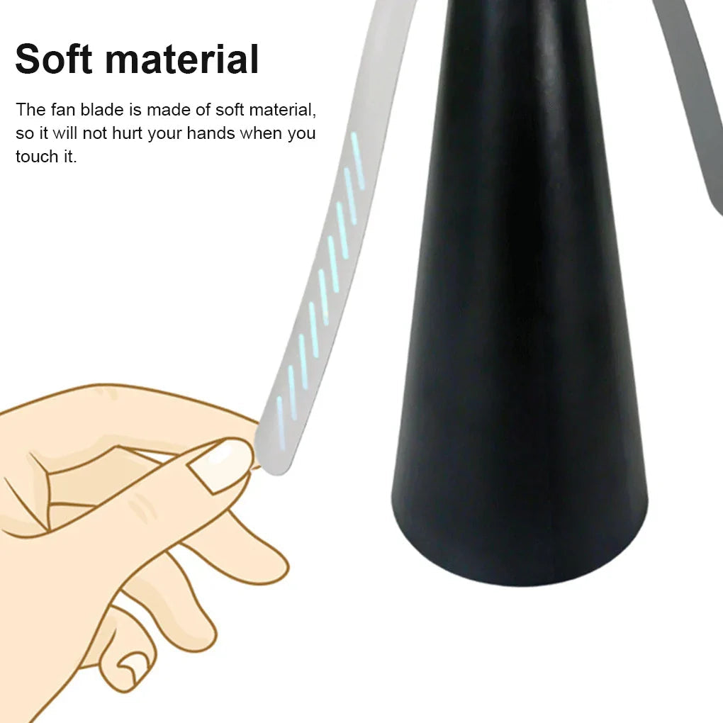 Bärbar Fläkt för Utomhusbruk - Trådlös Insektsavvisande 4