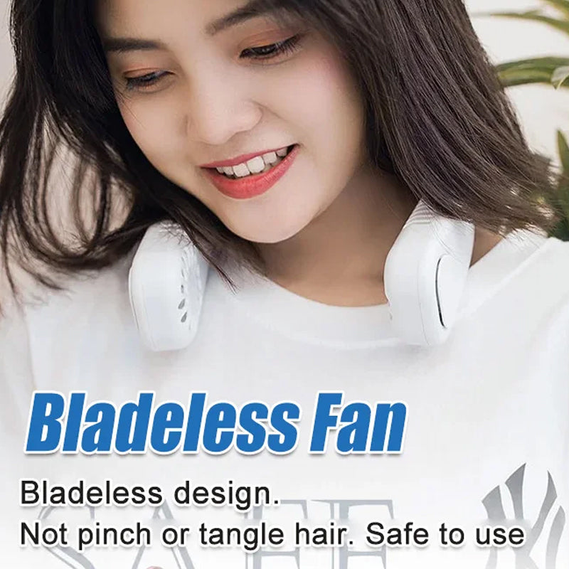 Bärbar Halsfläkt Handsfree För Sommarbruk 2