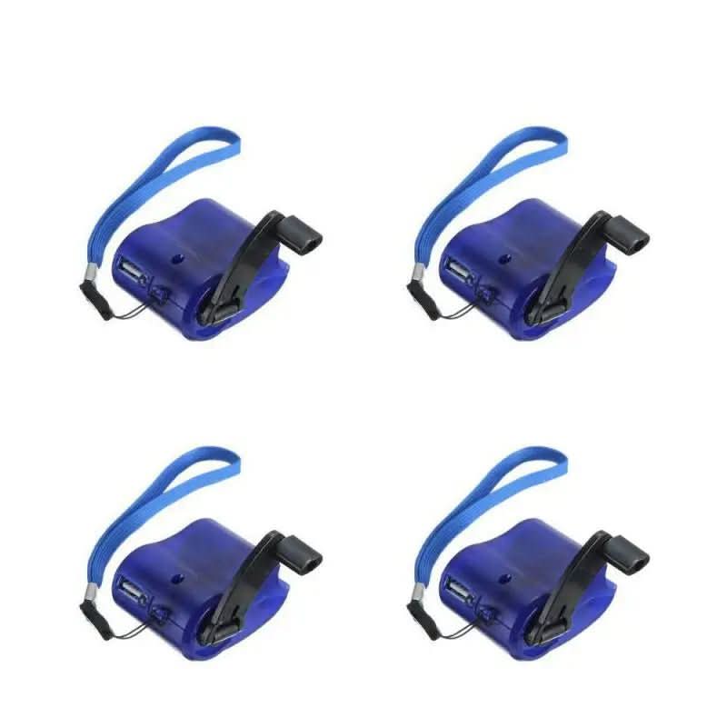 Bärbar Handvev Laddare med USB och LED 13