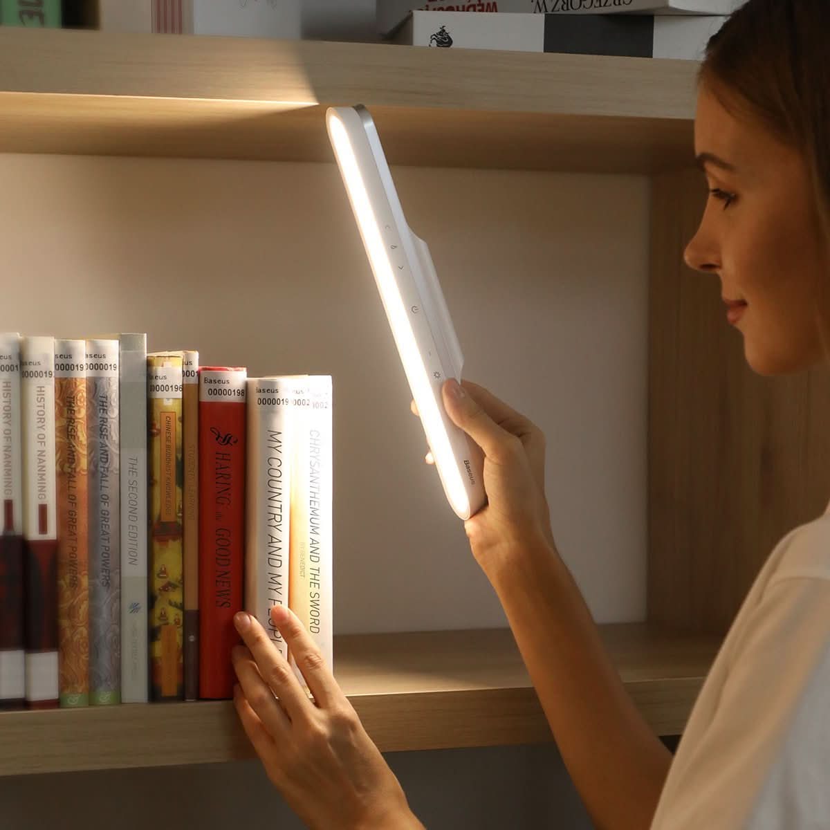 Bärbar LED-ljusremsa Justerbar Ljusstyrka 5