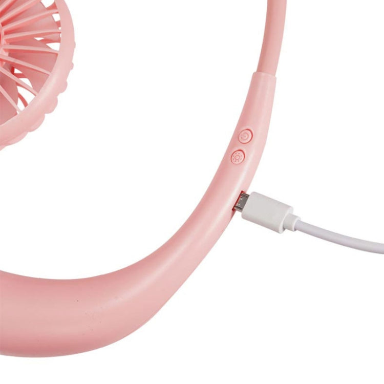 Bärbar Mini Fläkt Utomhus med LED och Justerbara Hastighetslägen 3