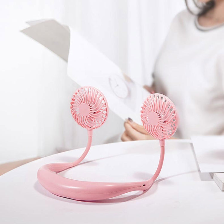 Bärbar Mini Fläkt Utomhus med LED och Justerbara Hastighetslägen 5