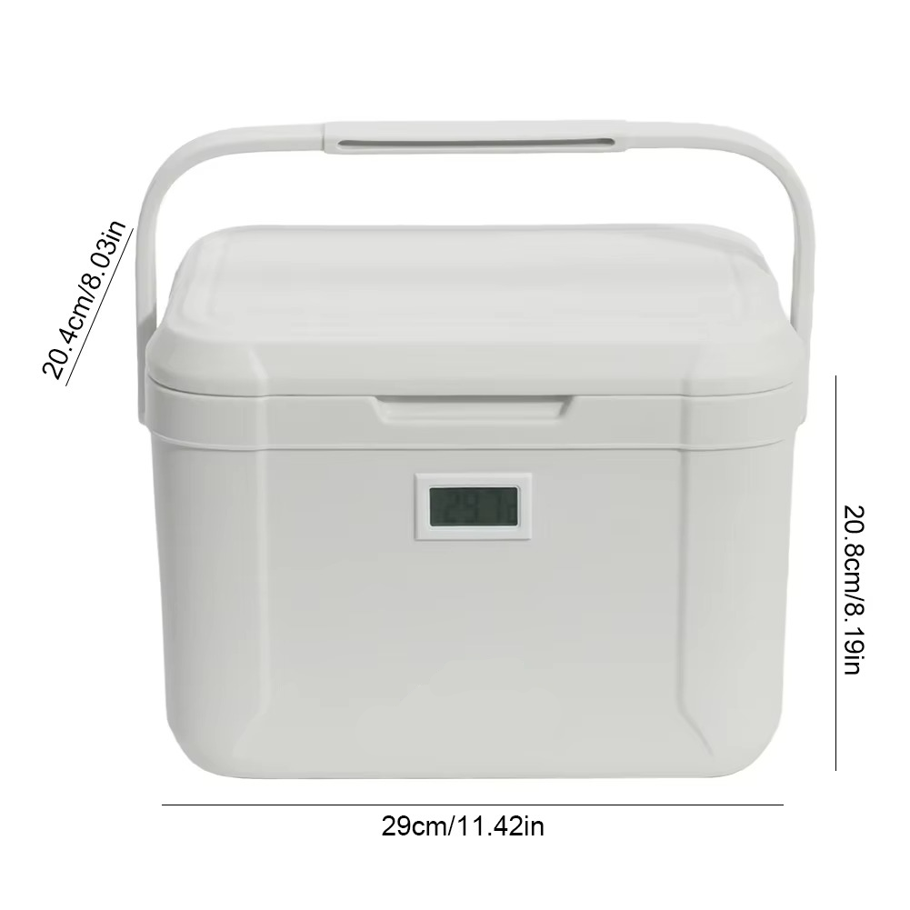 Bärbar Mini Fryskyl 5L för Camping och Resor 0