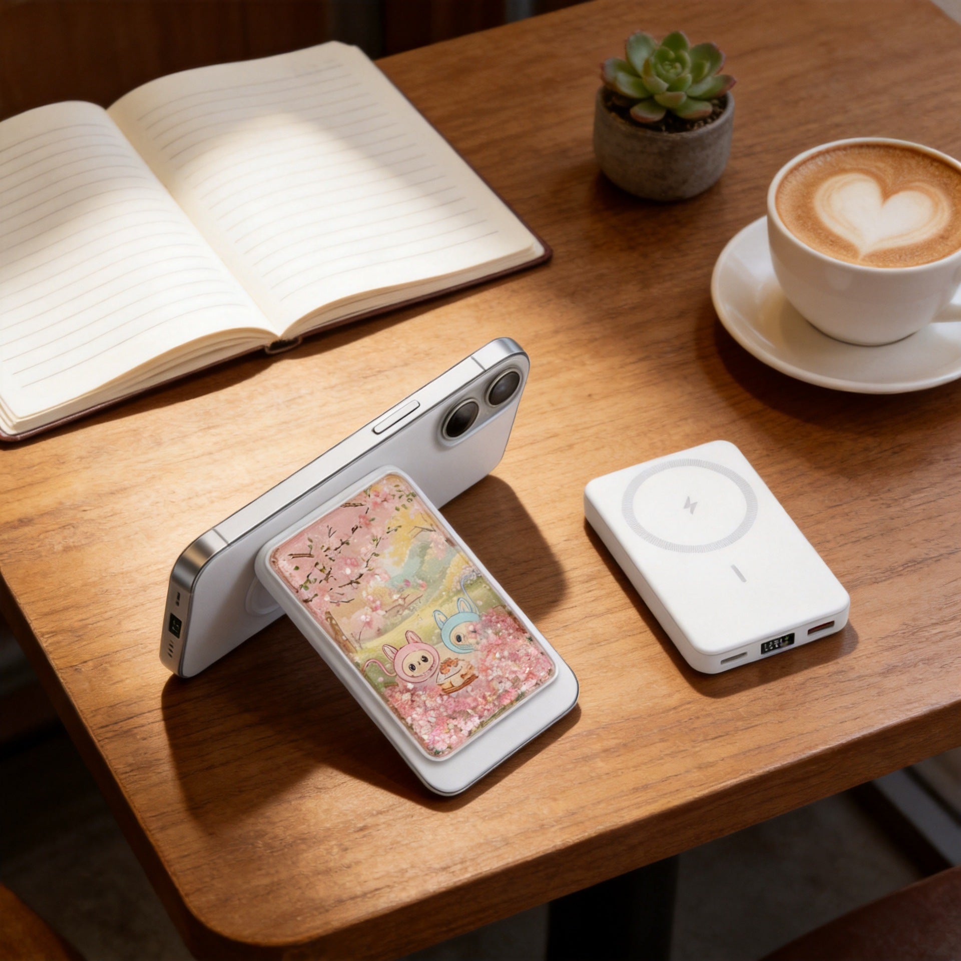 Bärbar Powerbank 20000mAh med Digital Display och Multifunktionella USB-Portar 1