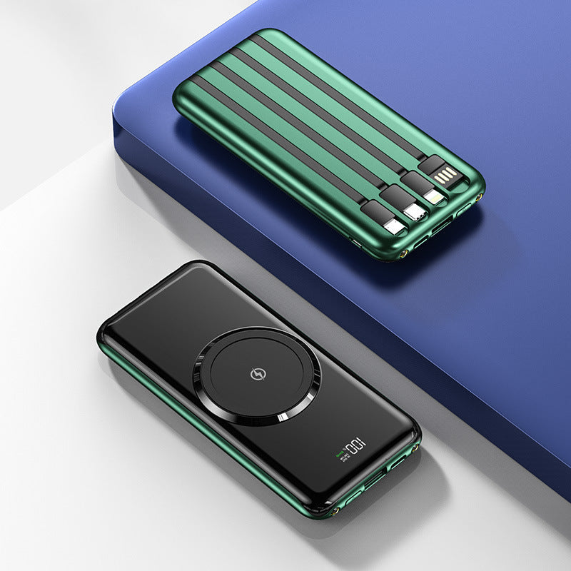 Bärbar Powerbank 20000mAh med Snabbladdning och LED-Display 2