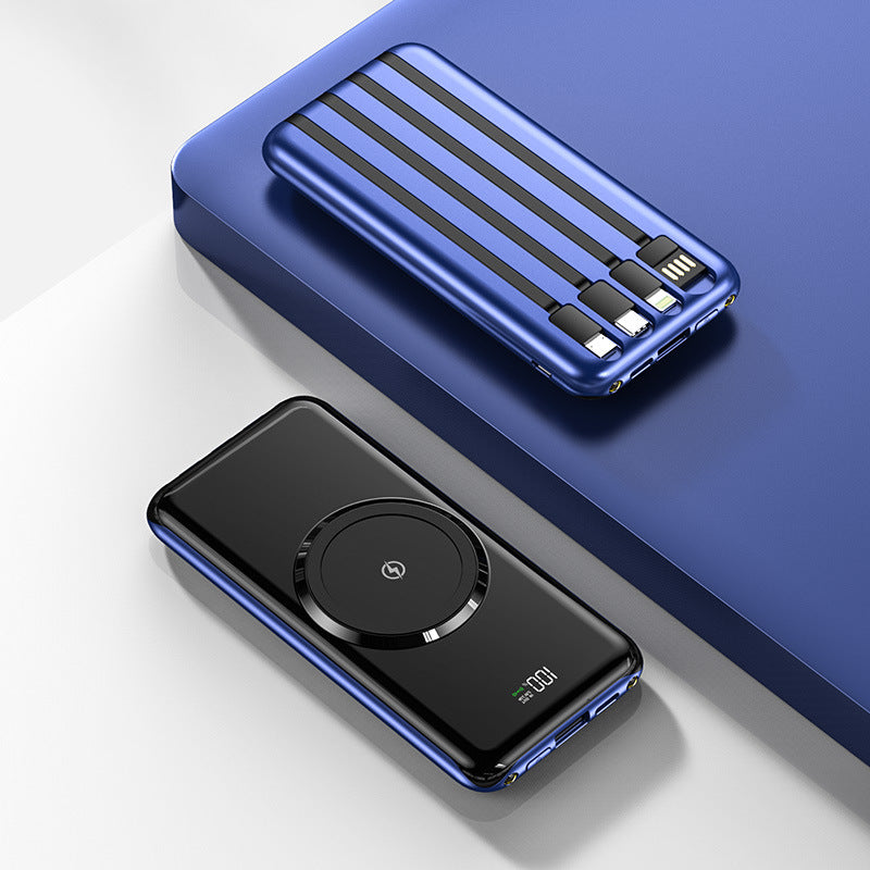 Bärbar Powerbank 20000mAh med Snabbladdning och LED-Display 3