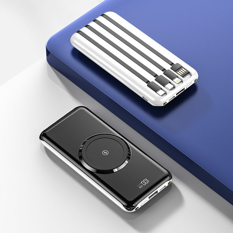 Bärbar Powerbank 20000mAh med Snabbladdning och LED-Display 4