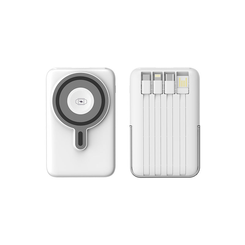 Bärbar Powerbank med MagSafe och USB-portar för Snabbladdning 2