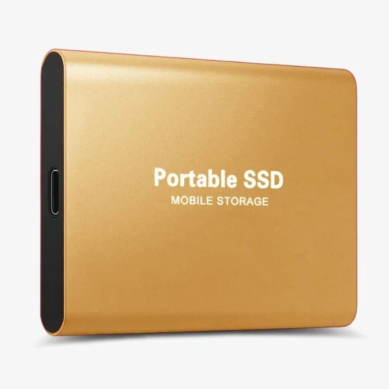 Bärbar SSD med Ultra Snabb USB 3.1 - 30 TB Lagring 7