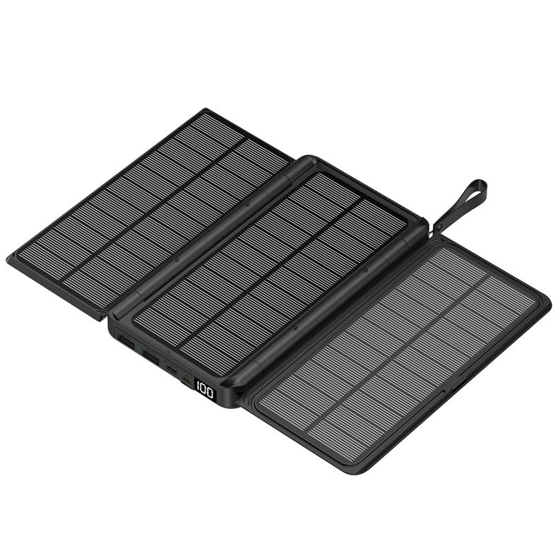 Bärbar Solenergibank med Multifunktionell Laddning för Utomhusbruk 5