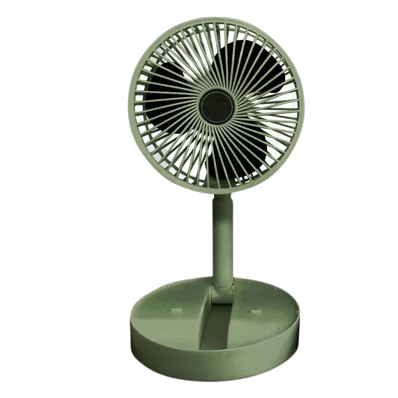 Bärbar Teleskopisk Bordsfläkt Med Justerbar Höjd 14