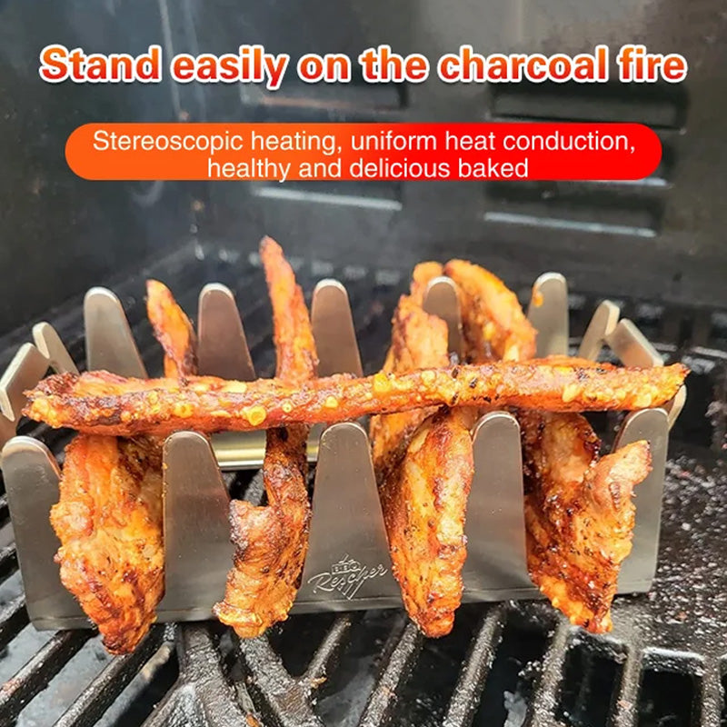 Bärbar Utomhusgrill Monterad 4