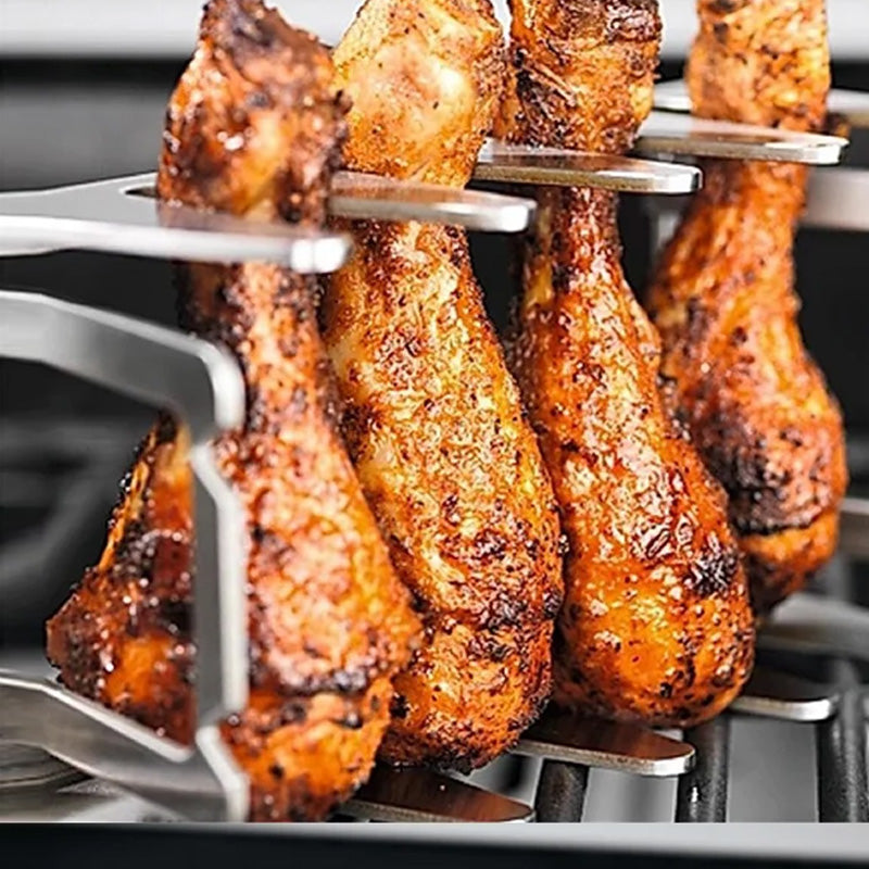 Bärbar Utomhusgrill Monterad 7