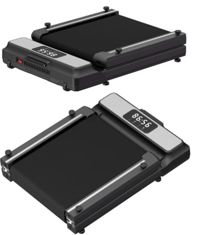 Bärbart Löpband Hemma Fällbart Kompakt för Inomhusträning 7