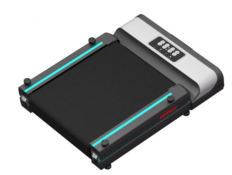 Bärbart Löpband Hemma Fällbart Kompakt för Inomhusträning 8