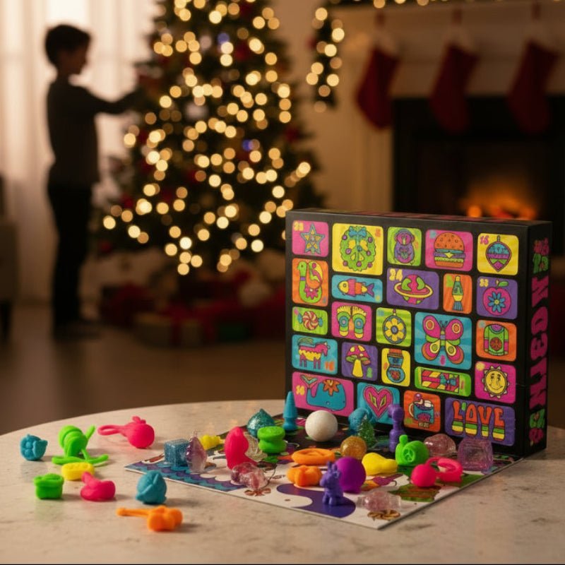 Barnens Adventskalender med Fidget Leksaker 0