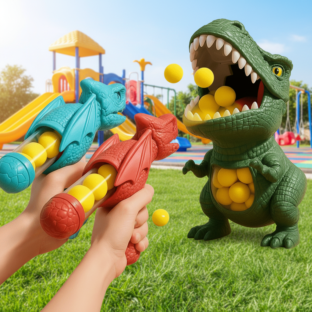 Barnens Dinosaurie Skjutspel Interaktivt 5